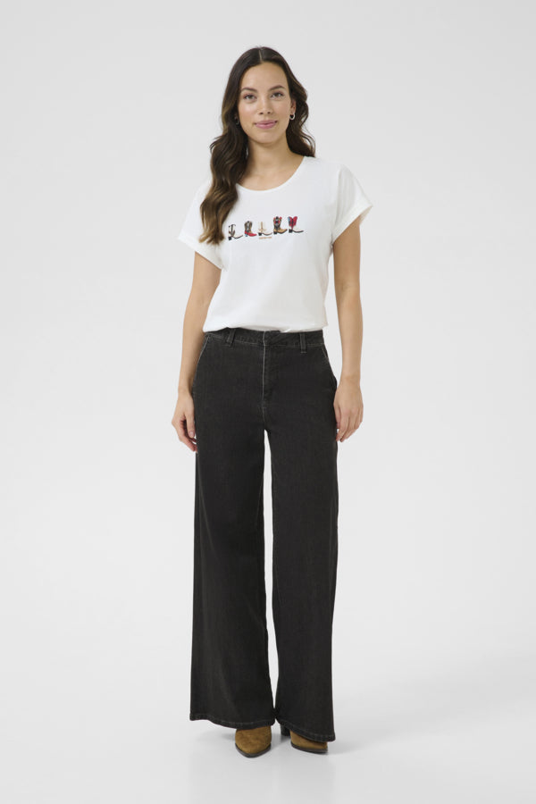 Pantalon - Cream - 10612286B