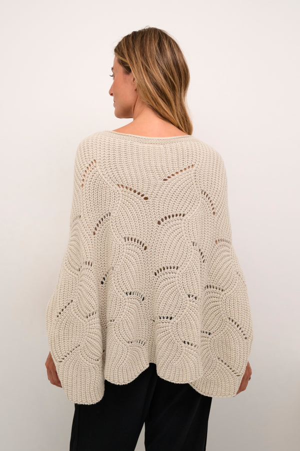 Poncho - Cream - 10613064