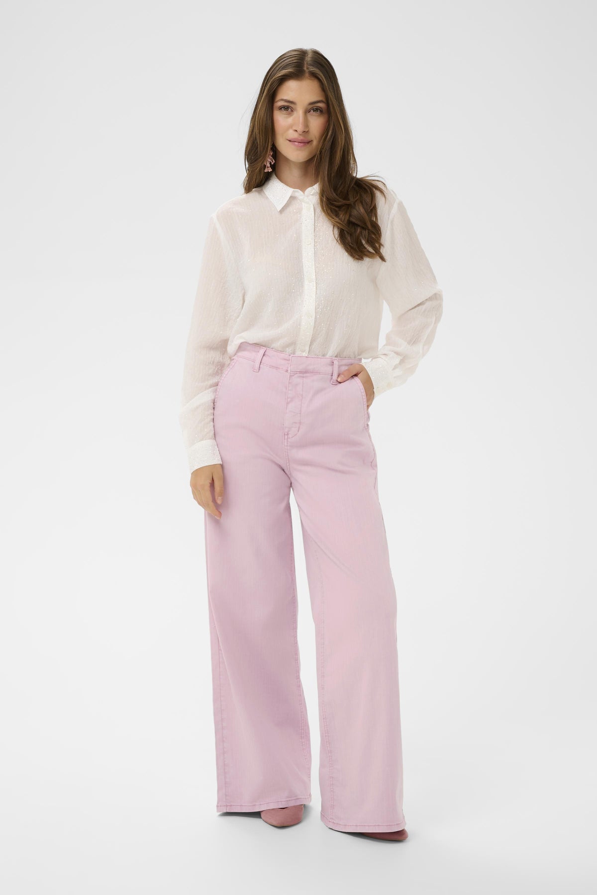 Pantalon - Cream - 10613683B