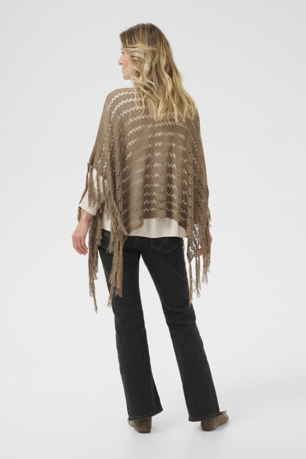 Poncho - Cream - 10614023