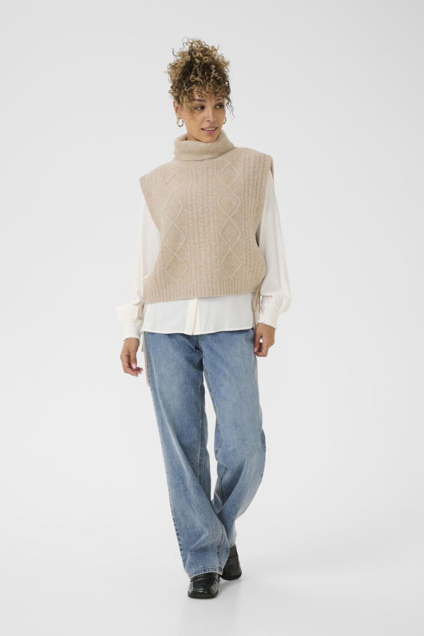 Top - Cream - 10614254B