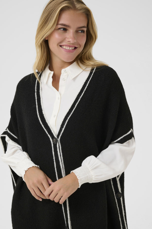 Poncho - Cream - 10614259B