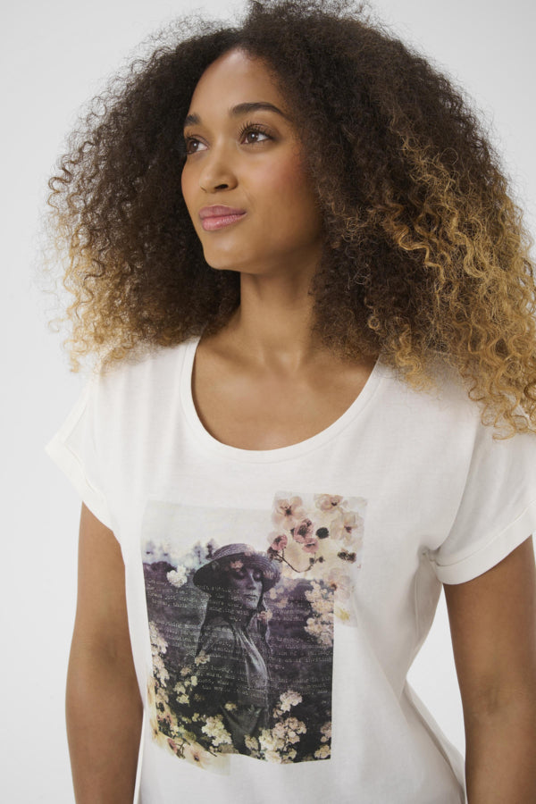T-Shirt - Cream - 10614404