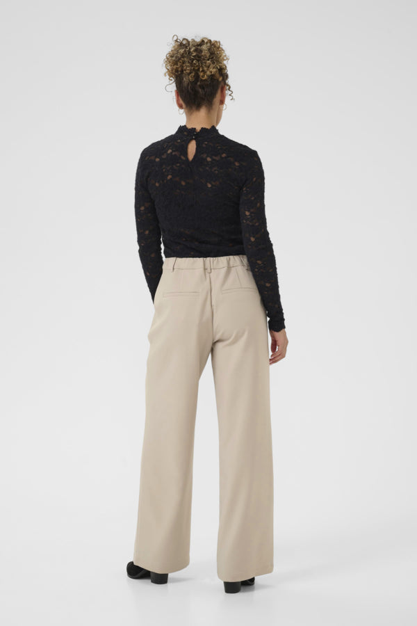 Trousers - Cream - 10614455B