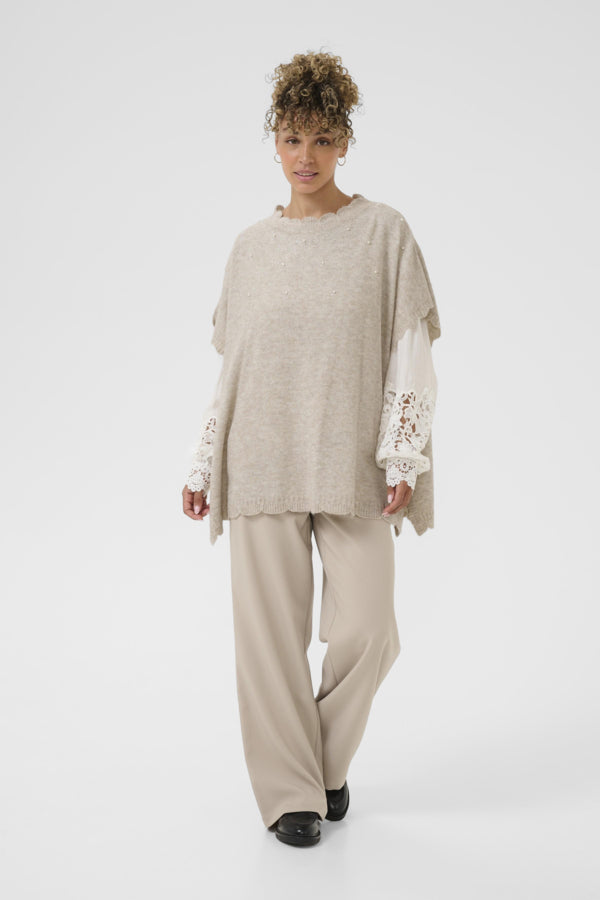 Poncho - Cream - 10614476