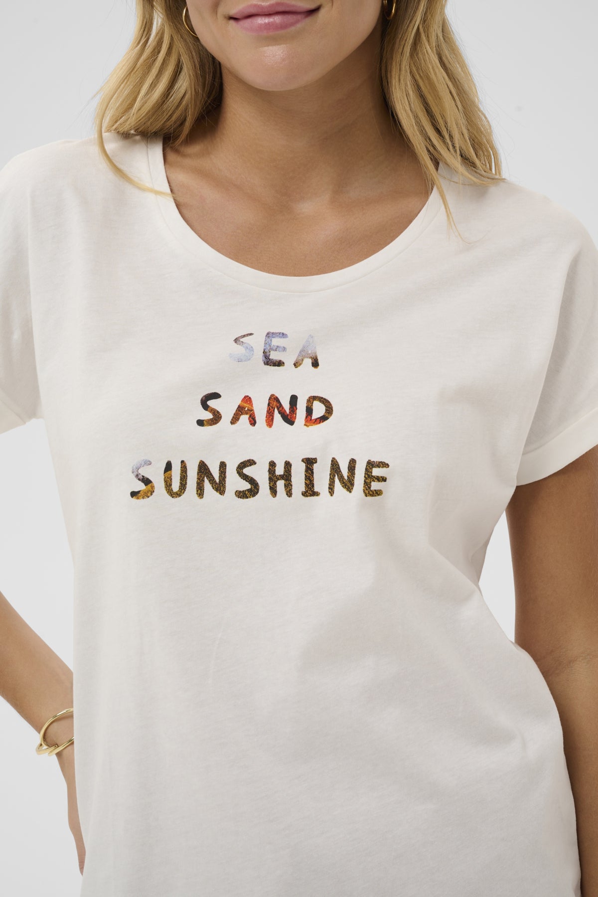 T-Shirt - Cream - 10615062