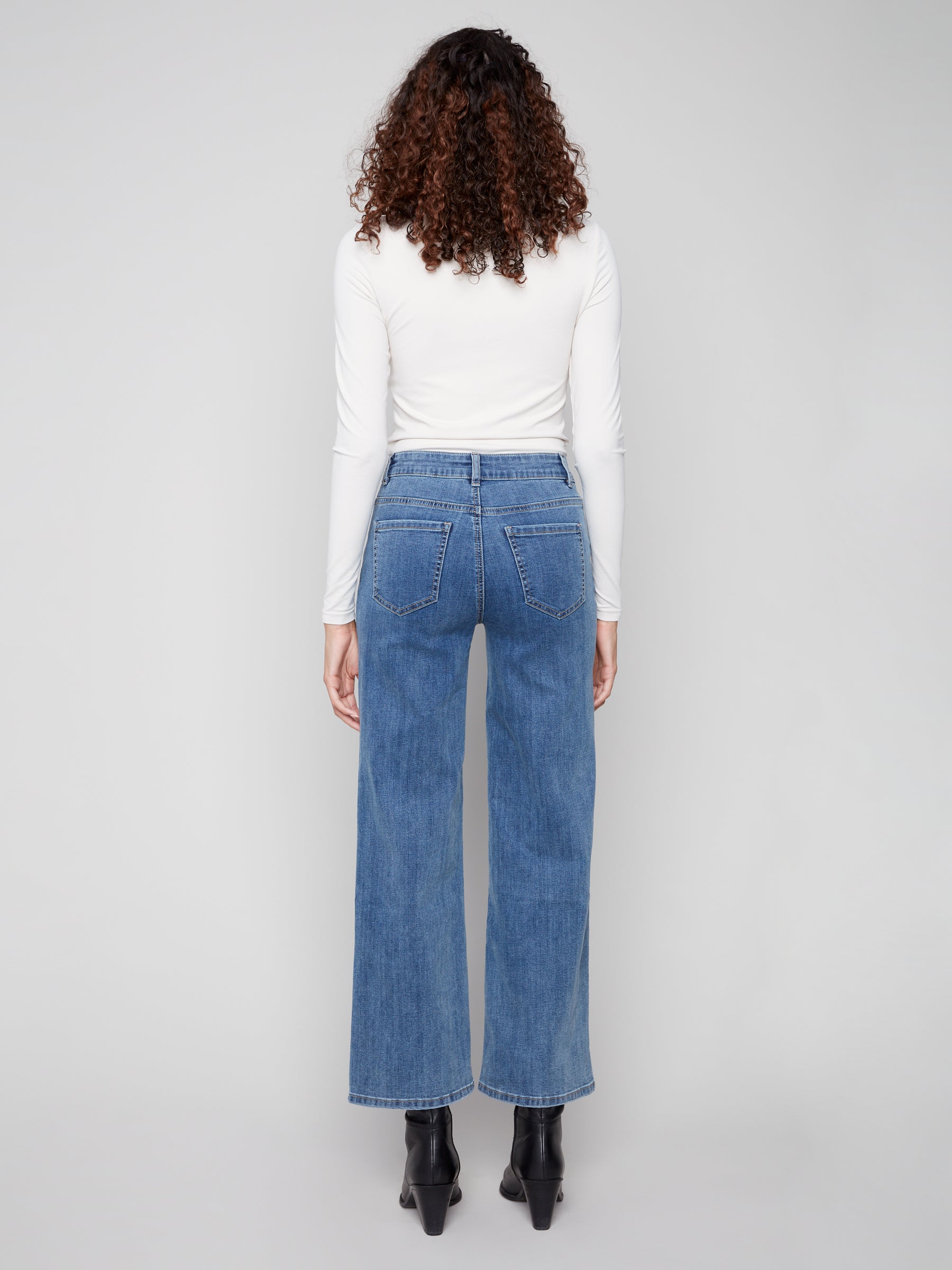 Jeans - Charlie B - C5630-coeur