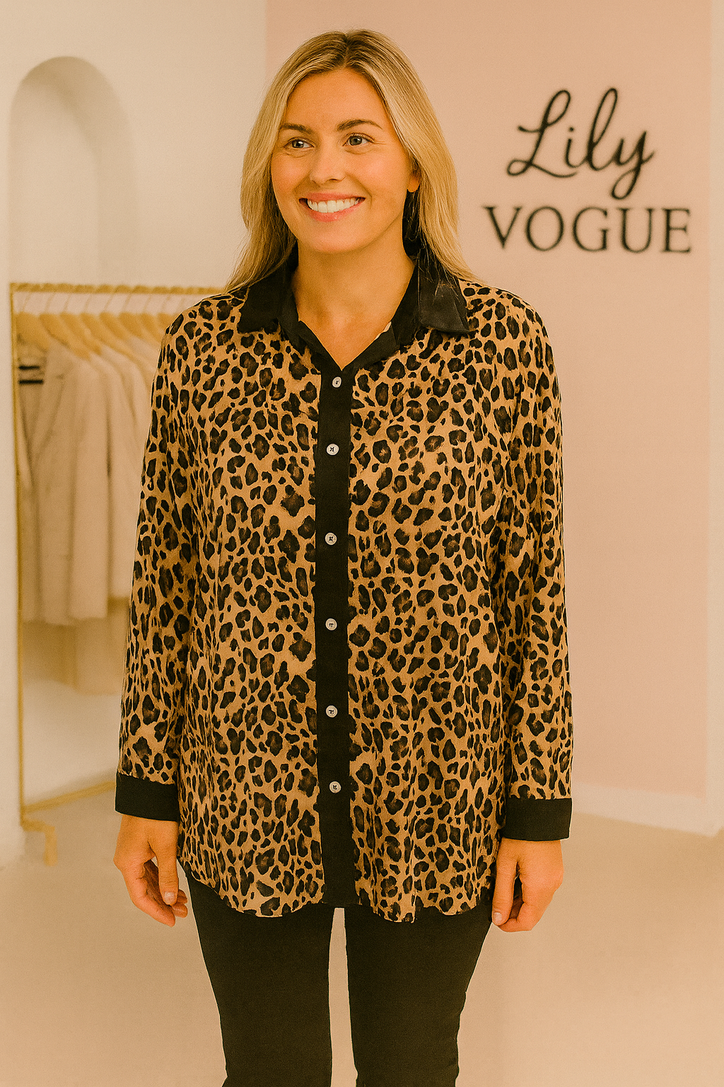 Blouse - Collection Italienne - Animal Frank