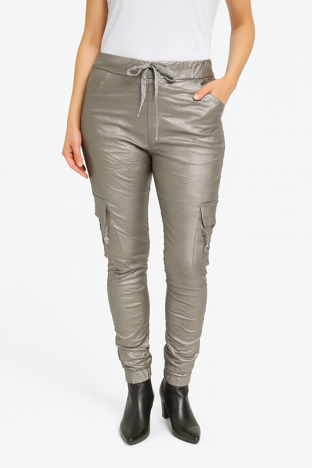 Pantalon - Collection Italienne - Cargo Cuir