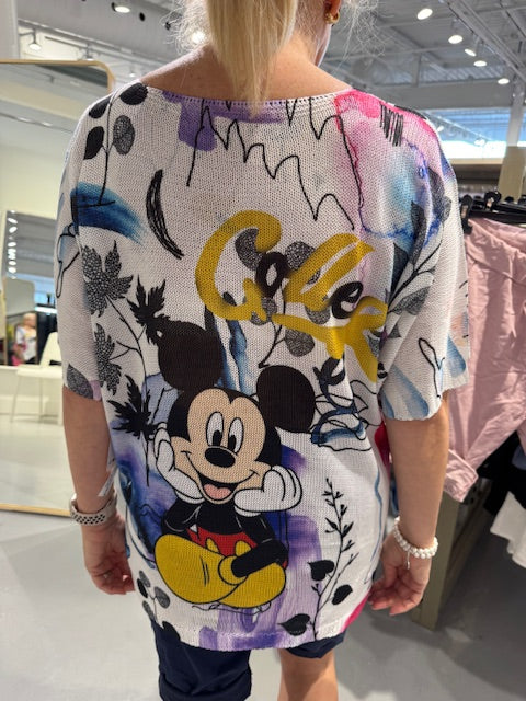 Haut - Collection Italienne - Mickey Mauve