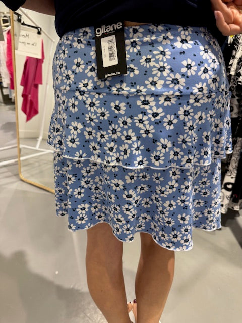 Jupe Culotte - Gitane - Cj2- imprimé