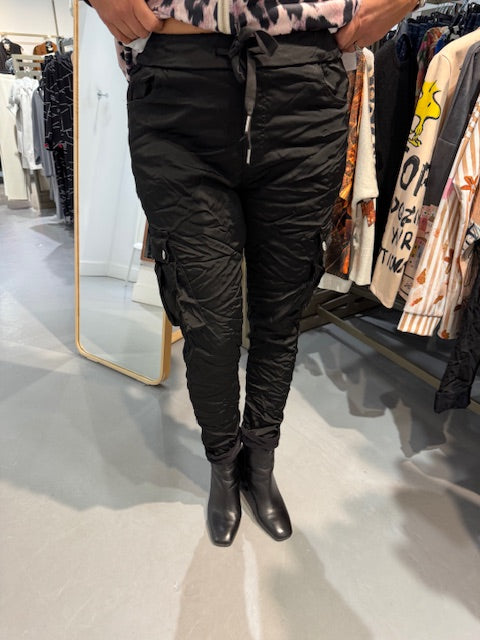 Pantalon - Collection Italienne - Bouton Cargo