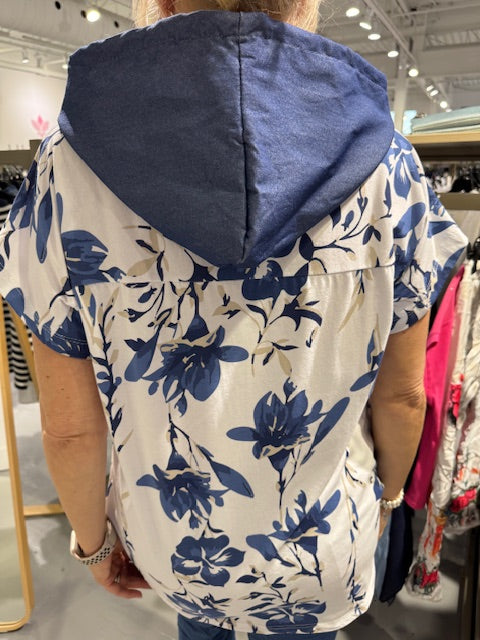 Haut - Collection Italienne - Capuchon Denim