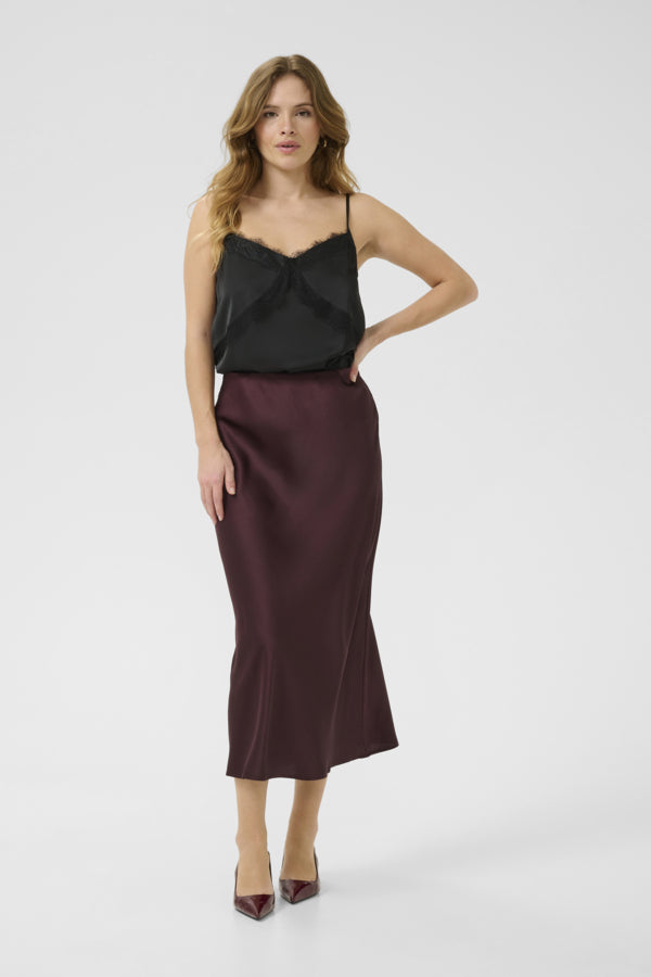 Skirt - Kaffe - 10508853B