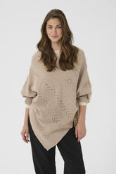 Puncho - Cream - 10610828B