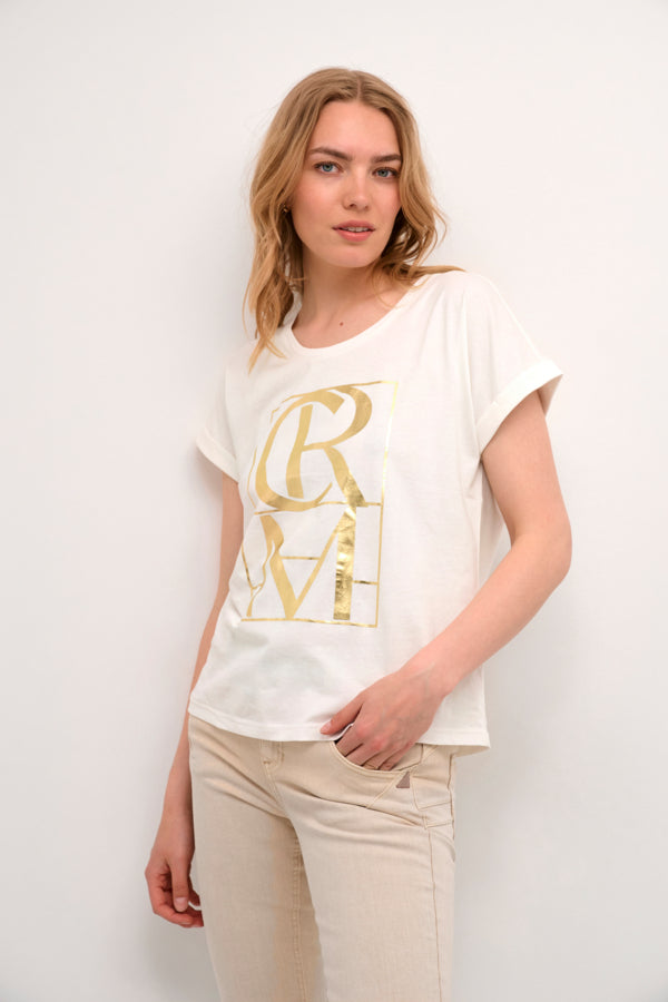 Cream T-shirt 10612218