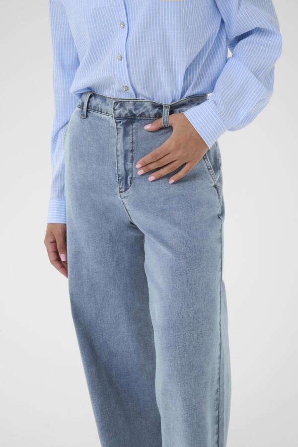 Trousers - Cream - 10612286B