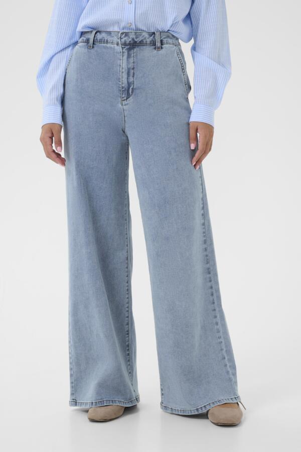 Trousers - Cream - 10612286B