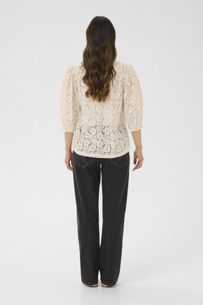 Blouse - Cream - 10612448