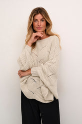 Poncho - Cream - 10613064