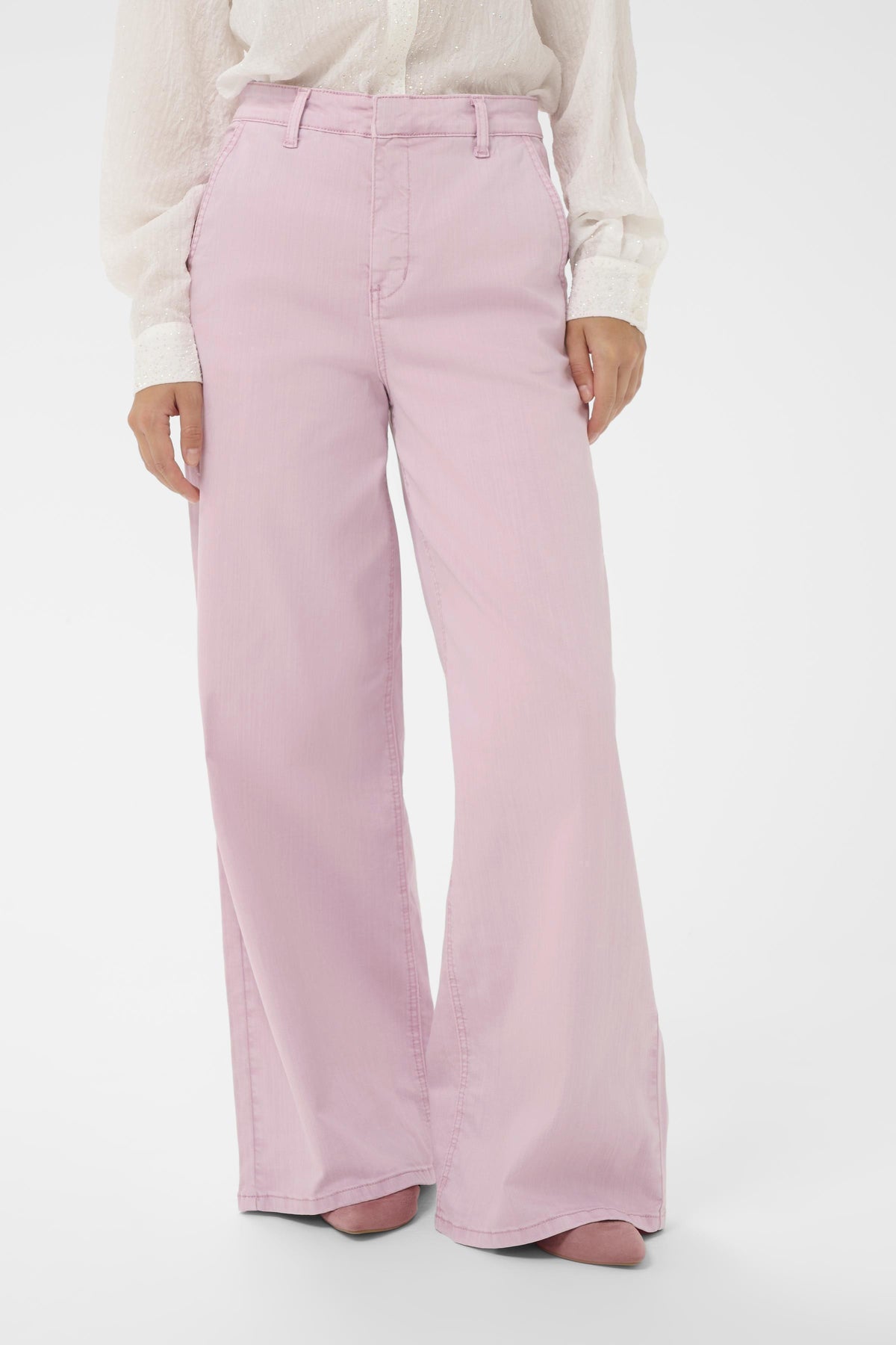 Pantalon - Cream - 10613683B