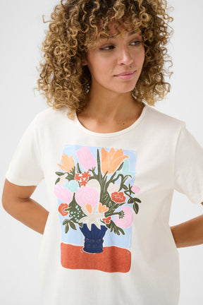 T-Shirt - Cream - 10613806