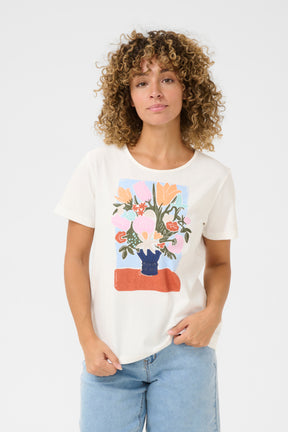 T-Shirt - Cream - 10613806