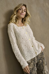 Cardigan - Cream - 10613937