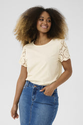 T-Shirt - Cream - 10613983