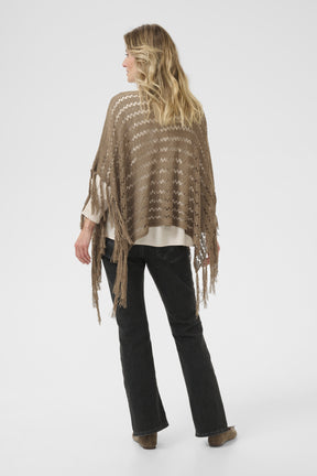 Poncho - Cream - 10614023