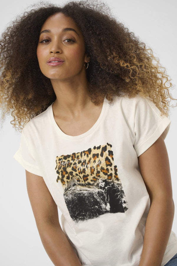 T-Shirt - Cream - 10614404