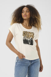 T-Shirt - Cream - 10614404