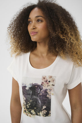 T-Shirt - Cream - 10614404