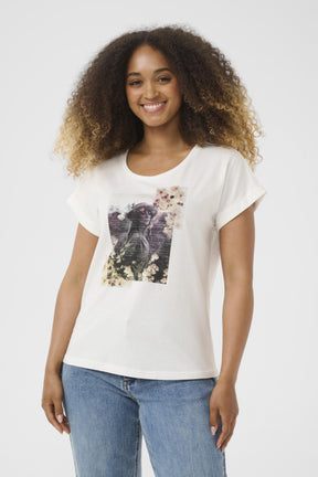 T-Shirt - Cream - 10614404