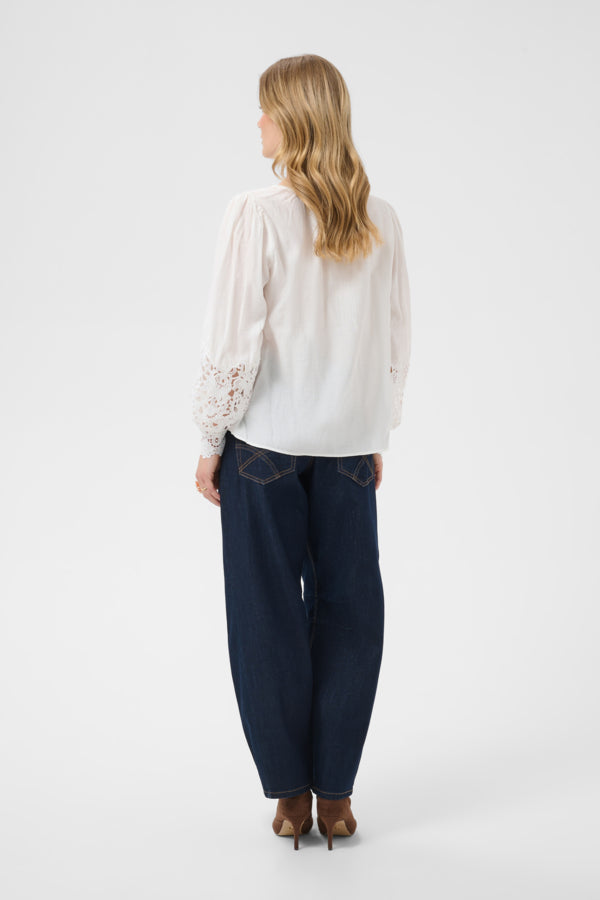 Blouse - Cream - 10614427