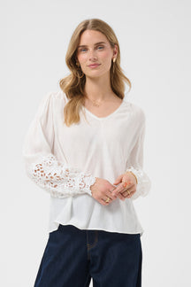 Blouse - Cream - 10614427