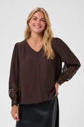 Blouse - Cream - 10614427