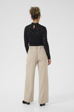 Trousers - Cream - 10614455B