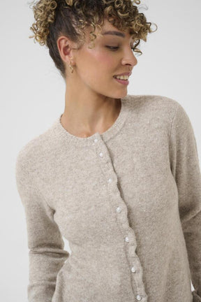 Cardigan - Cream - 10614473B