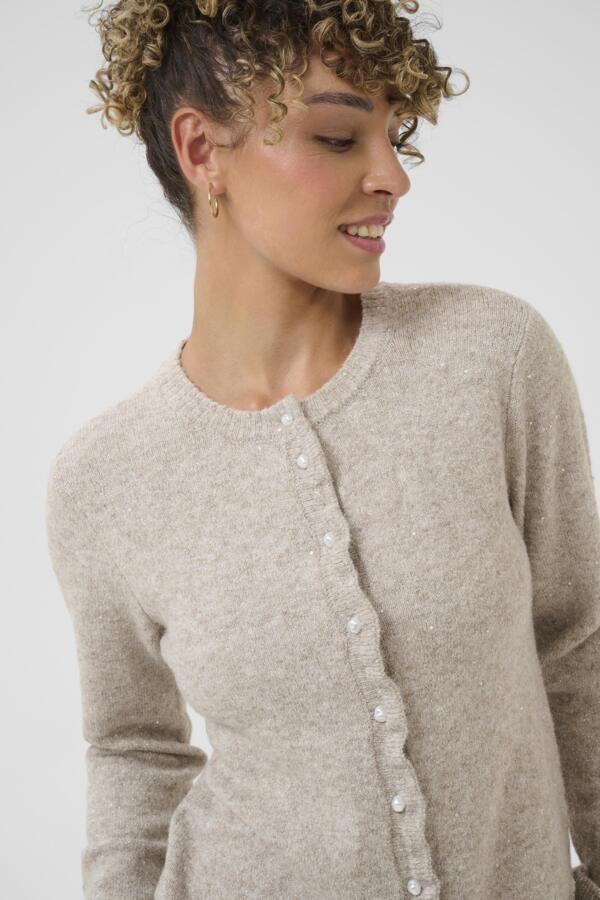 Cardigan - Cream - 10614473B