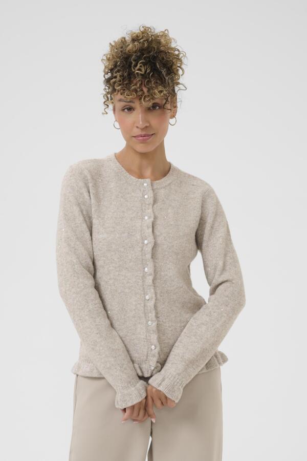 Cardigan - Cream - 10614473B