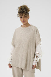 Poncho - Cream - 10614476