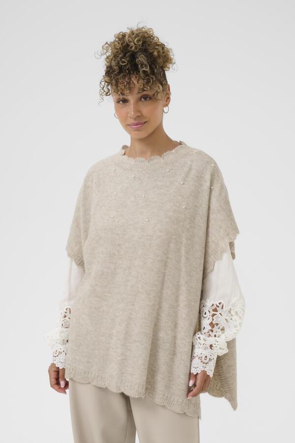 Poncho - Cream - 10614476