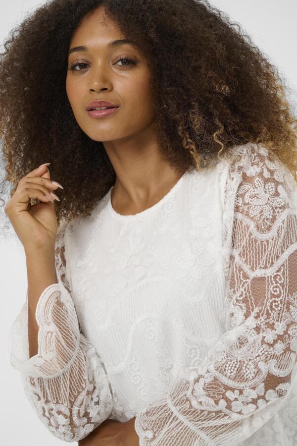 Blouse - Cream - 10614481