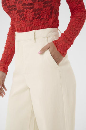 Trousers - Cream - 10614648