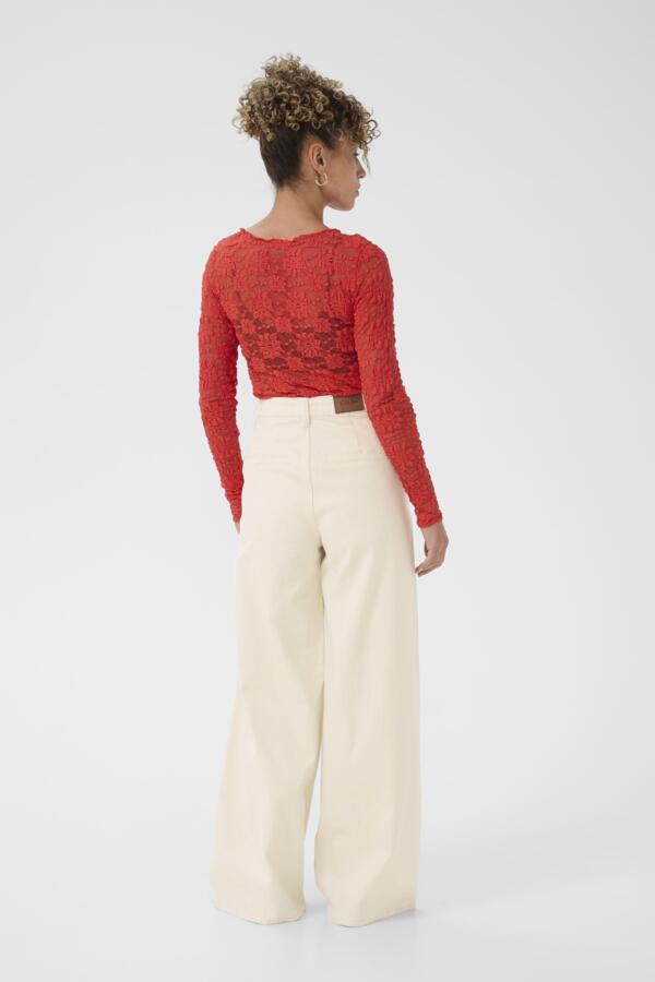 Trousers - Cream - 10614648