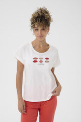 T-Shirt - Cream - 10614661