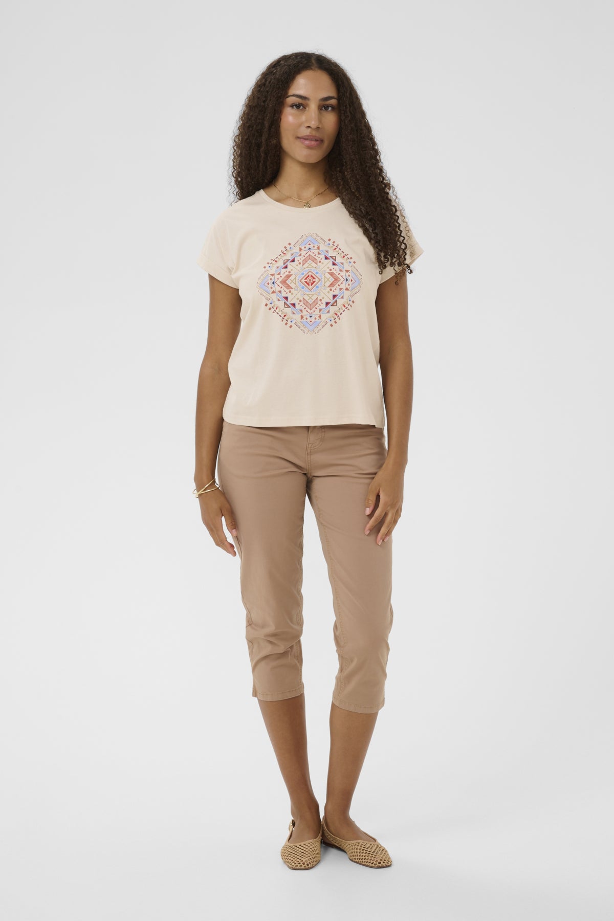 T-Shirt - Cream - 10614825
