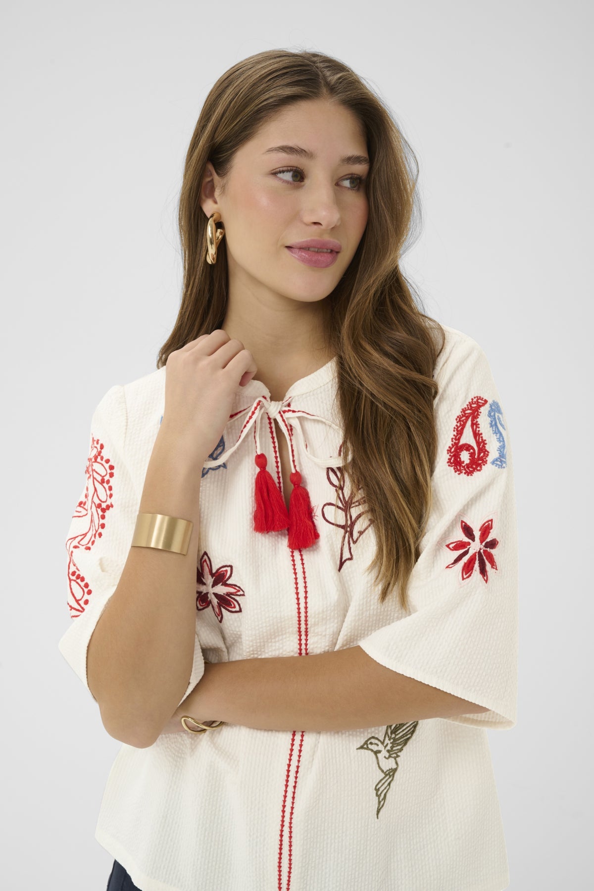 Blouse - Cream - 10614840