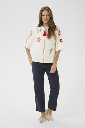 Blouse - Cream - 10614840